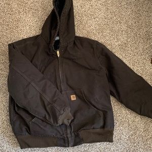 Carhartt Jackets \u0026 Coats | Carhartt Washed Duck Insulated Active Jac | Color: Brown | Size: XL | Jennajacobi9's Closet